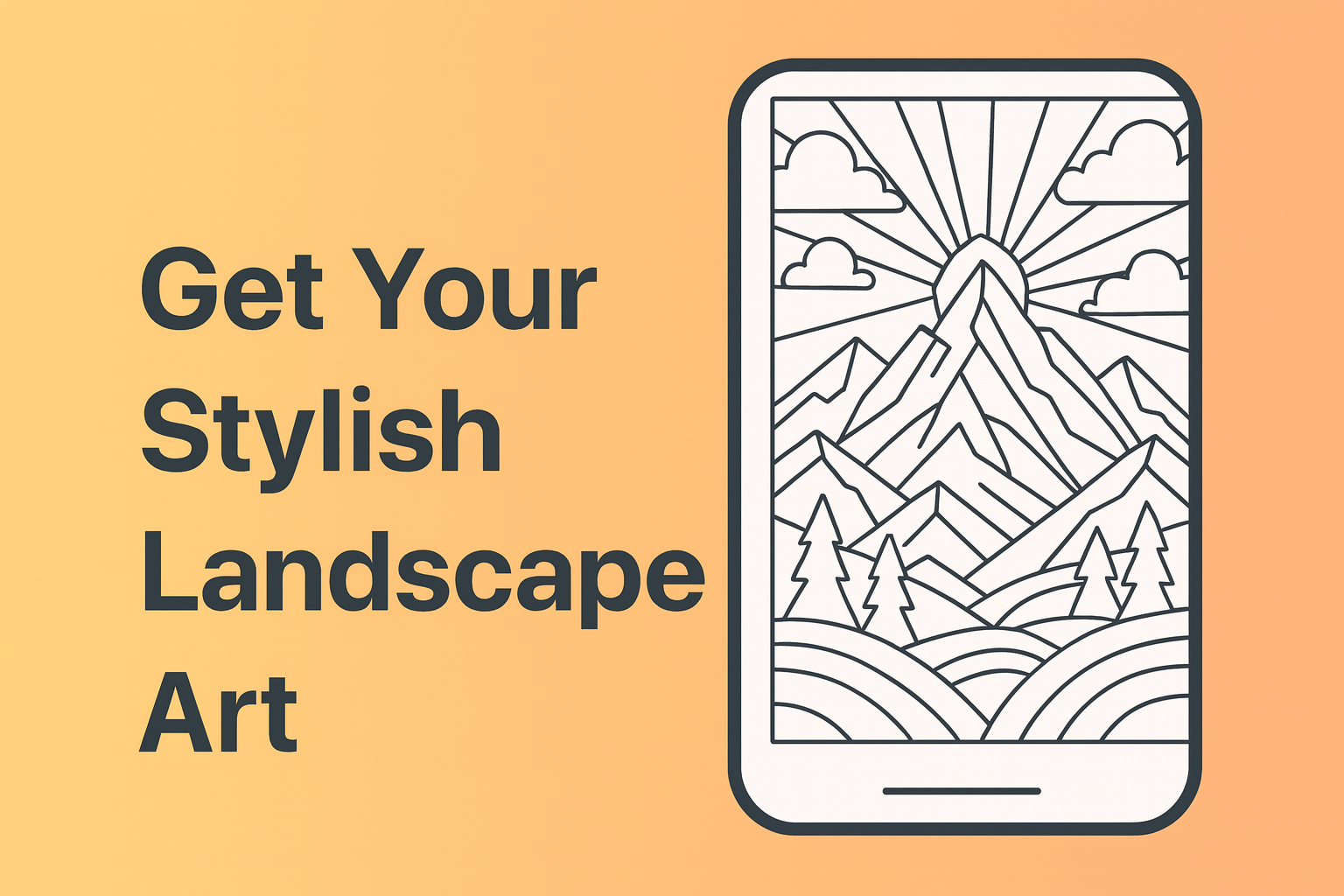 5 Free Mountain Coloring Pages to Print, Nature Coloring Sheets ...