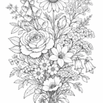 flowers coloring pages