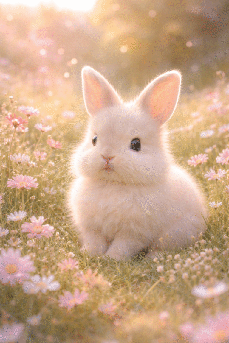 free cute aesthetic animals mobile wallpapers