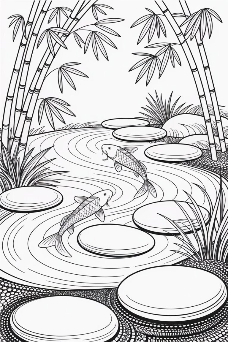 Garden coloring pages free printable