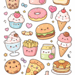 free printable doodle stickers sheets