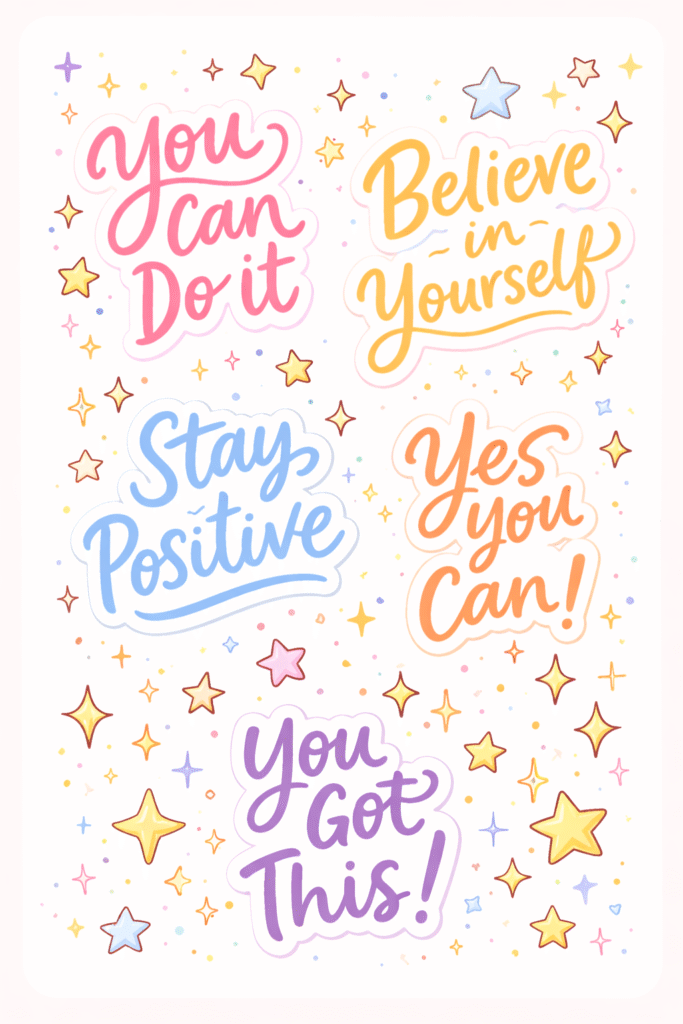 doodle stickers sheets free printable