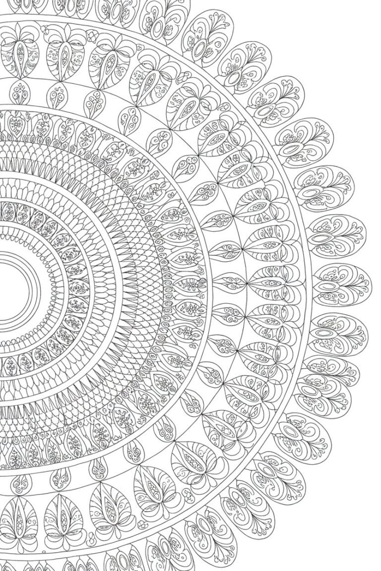 mandala coloring pages free printable