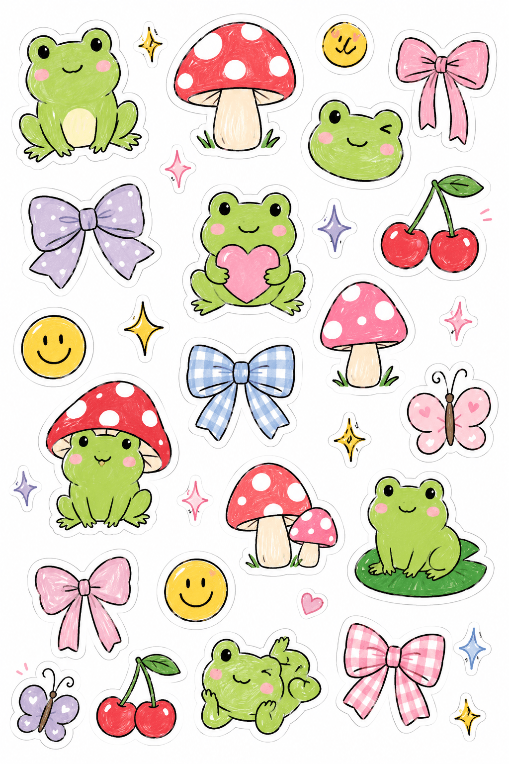 Kawaii Stickers Free Printable