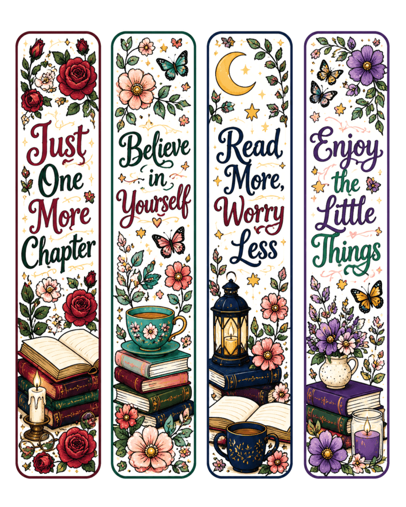 Cute Bookmarks Free Printable
