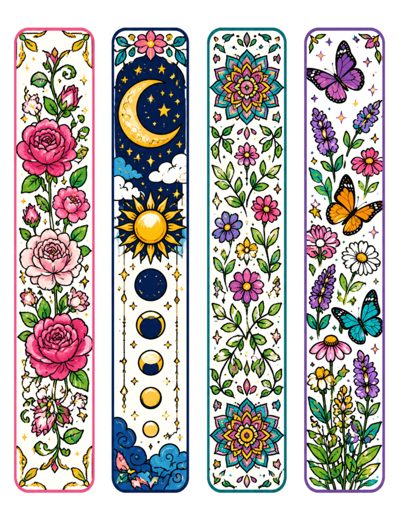 Cute Bookmarks Free Printable