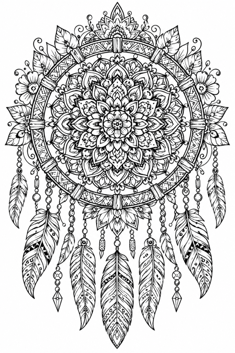 Mandala coloring pages