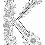 Alphabet Letter K Coloring Pages Free Printable
