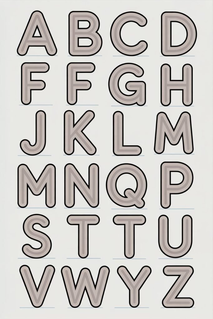 alphabet learning activities
