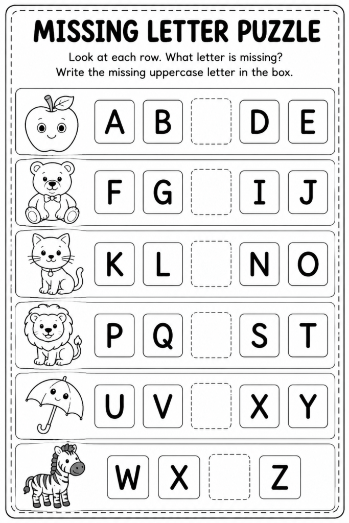 alphabet learning activities