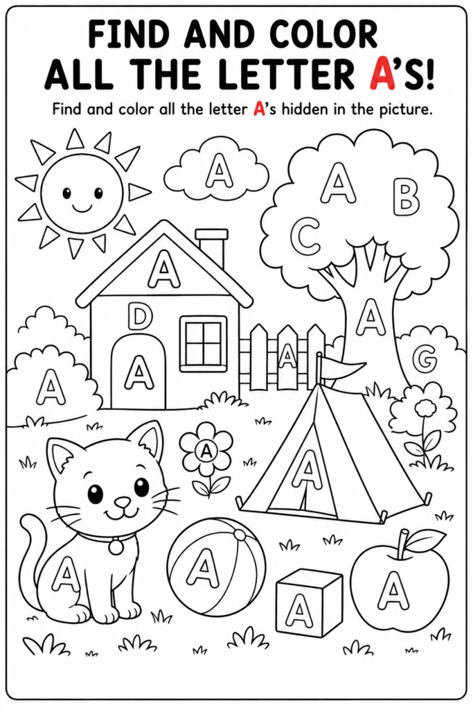 alphabet learning activities