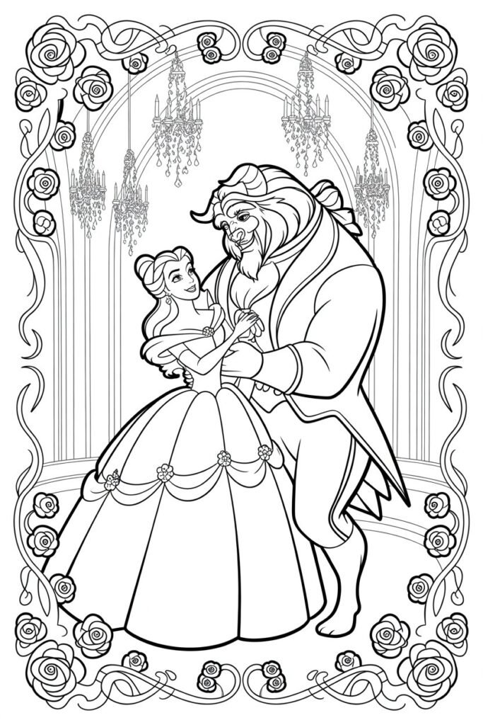 Disney Character Coloring Pages