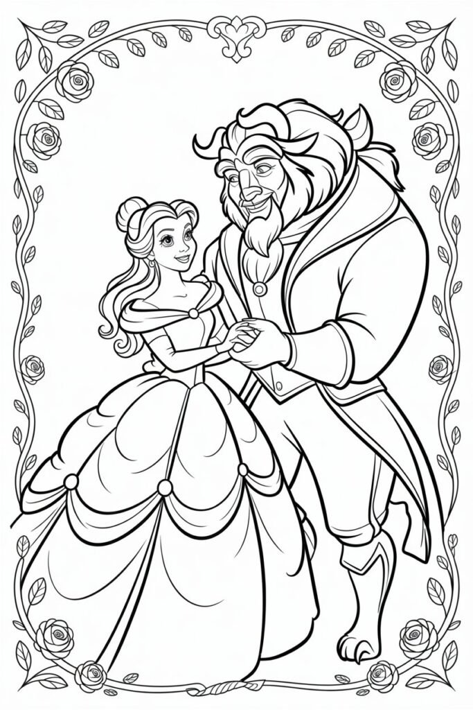 Disney Character Coloring Pages