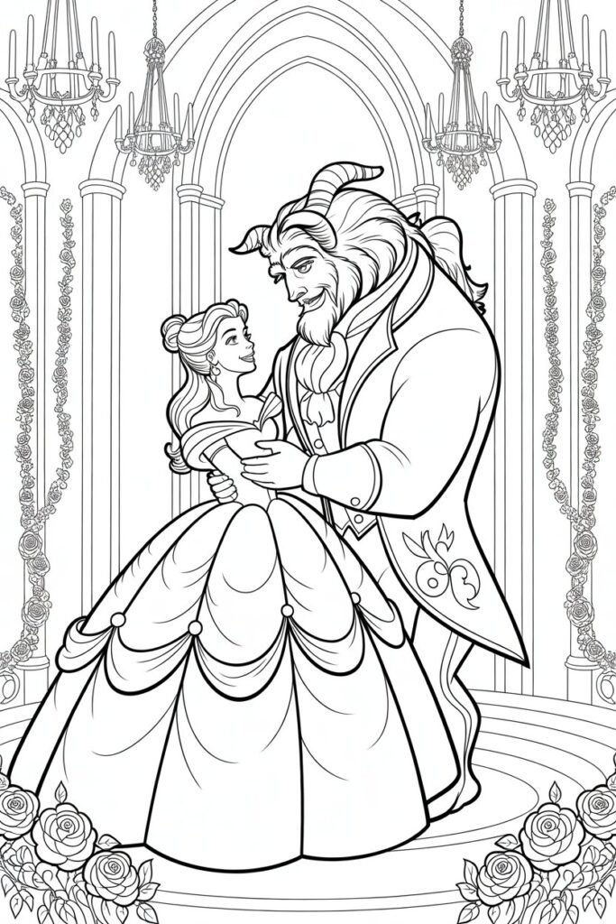Disney Character Coloring Pages