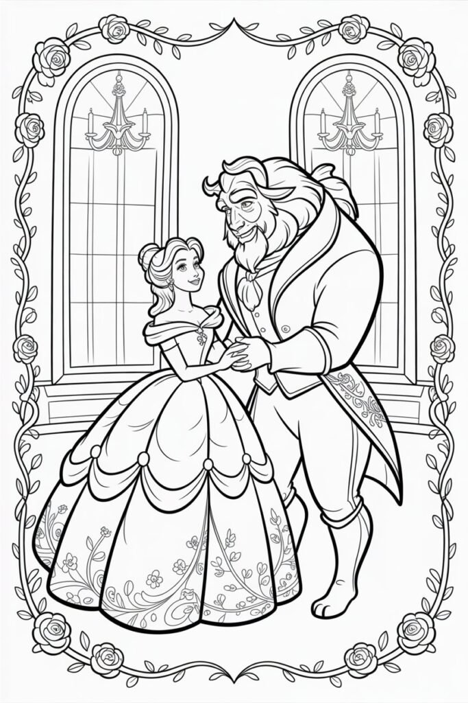 Disney Character Coloring Pages