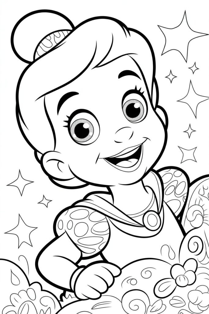 Disney Character Coloring Pages