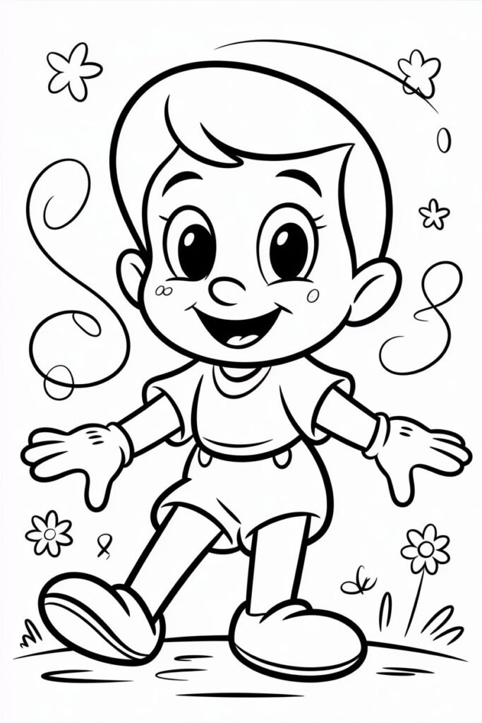 Disney Character Coloring Pages