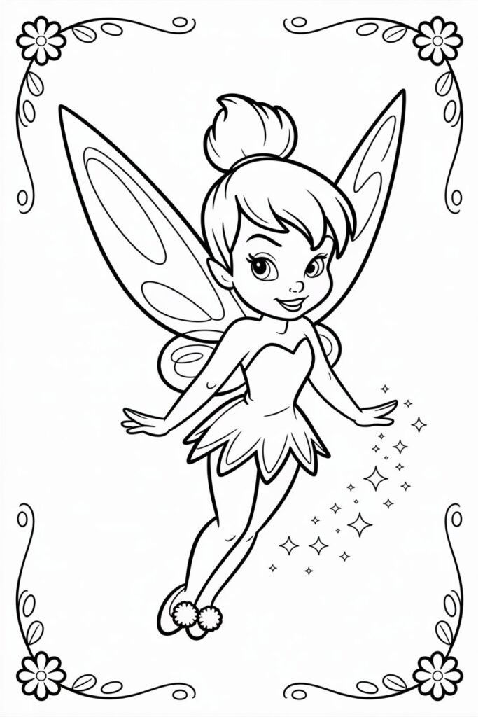 Disney Character Coloring Pages