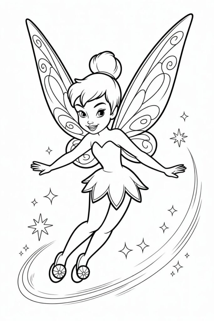 Disney Character Coloring Pages