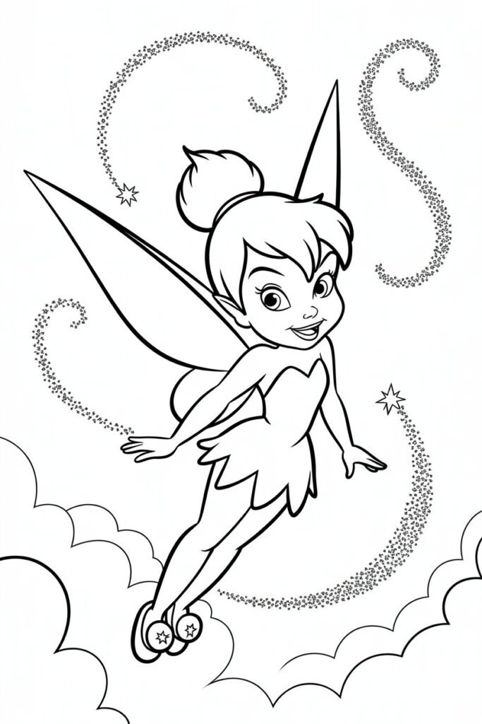 Disney Character Coloring Pages