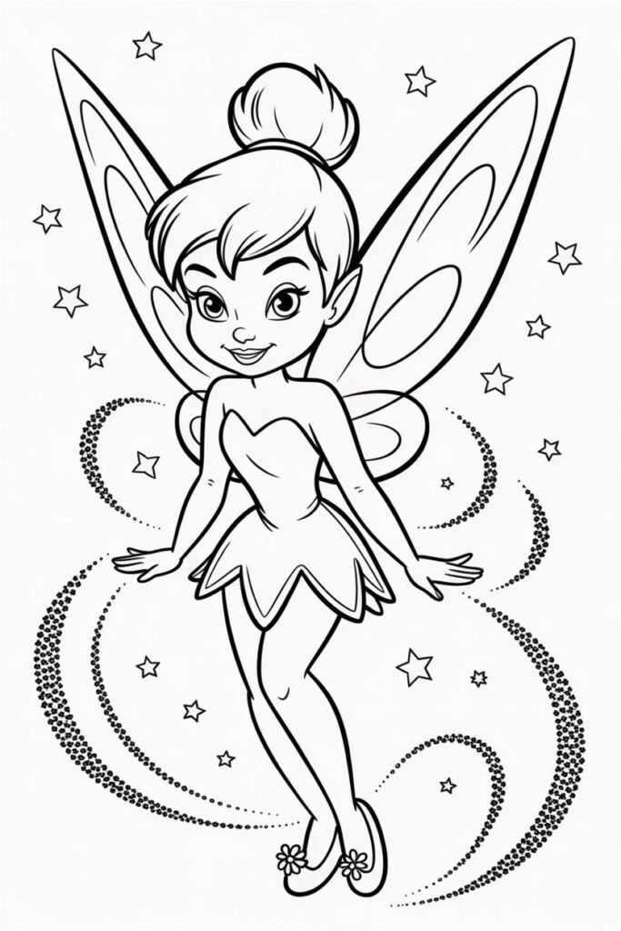 Disney Character Coloring Pages