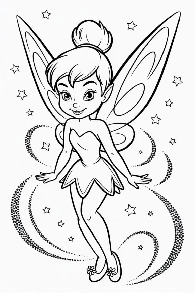 Disney Character Coloring Pages