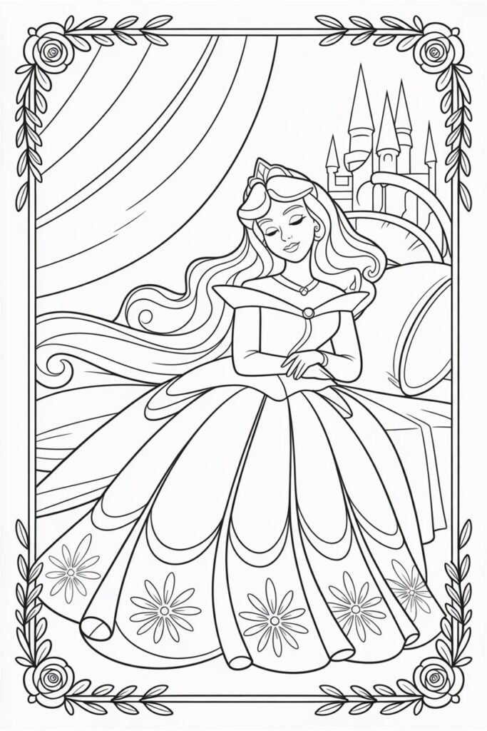 Disney Character Coloring Pages