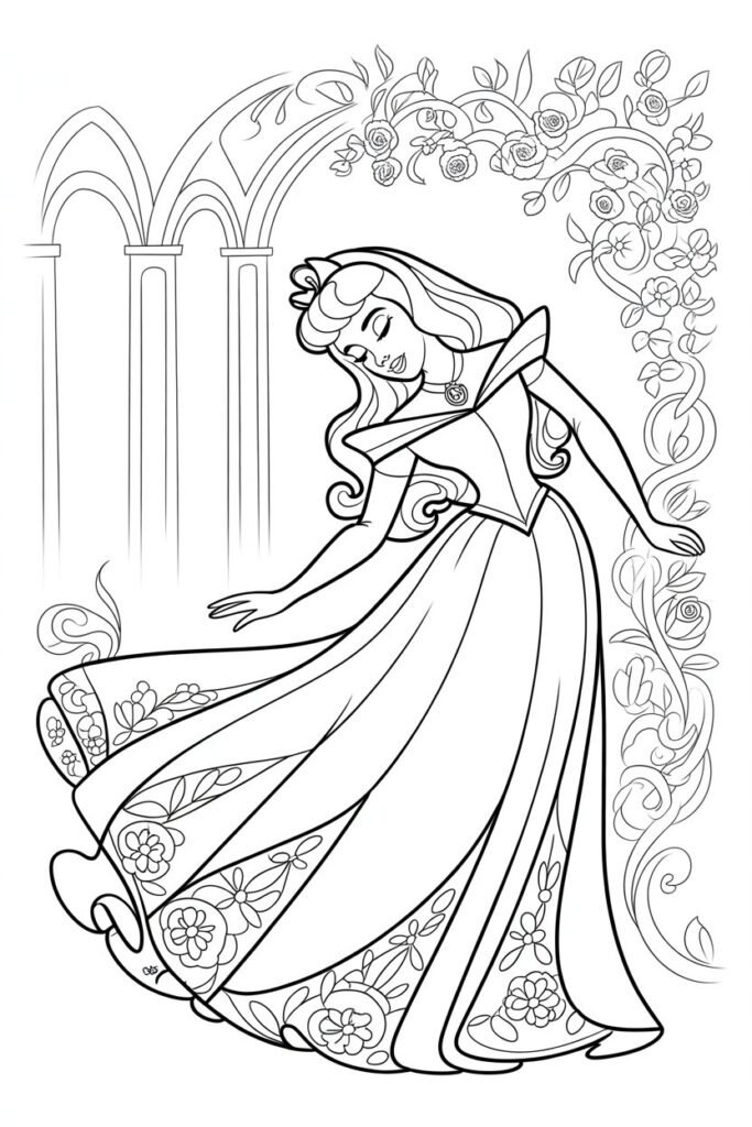 Disney Character Coloring Pages