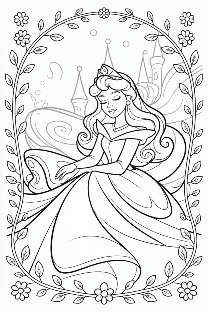 Disney Character Coloring Pages