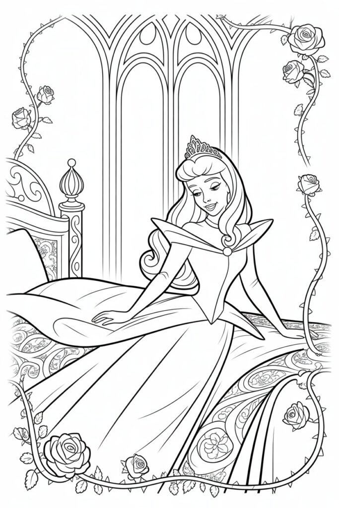 Disney Character Coloring Pages