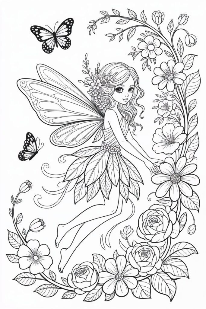 Fantasy Coloring Pages Free Printable