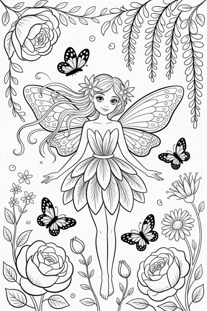 Fantasy Coloring Pages Free Printable