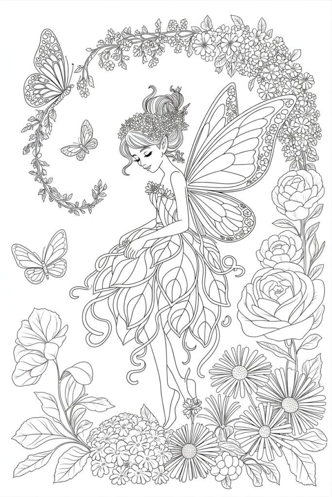 Fantasy Coloring Pages Free Printable