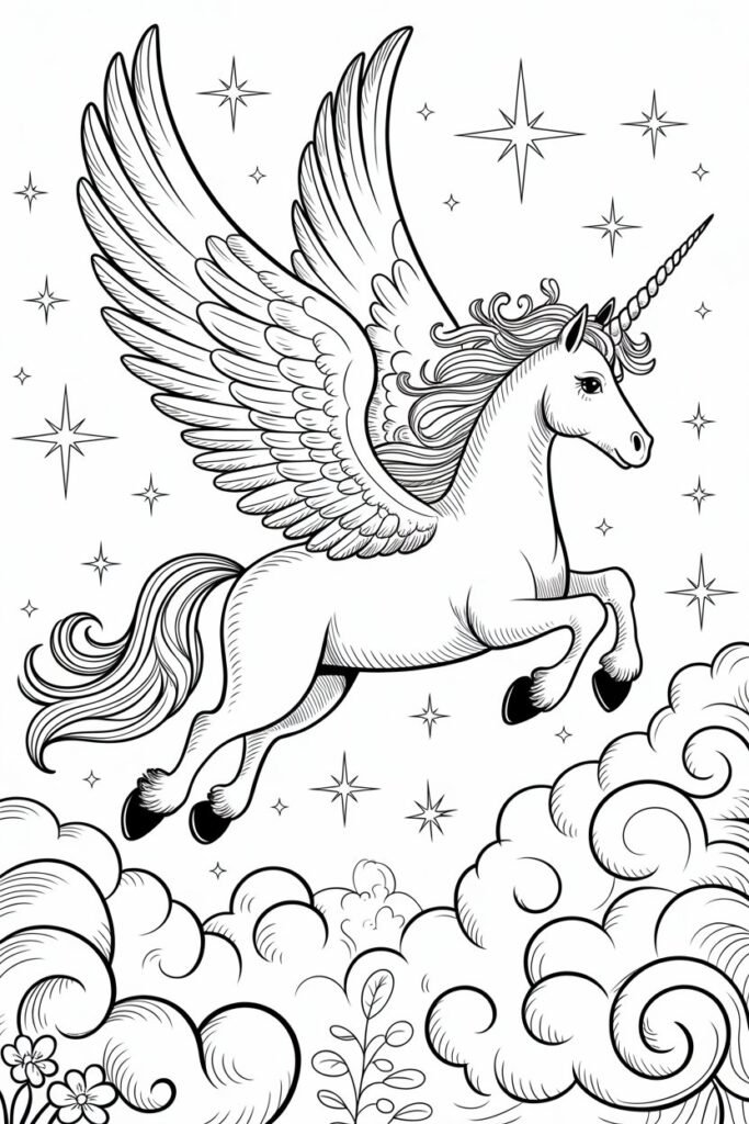 Fantasy Coloring Pages Free Printable