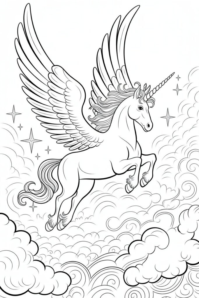 Fantasy Coloring Pages Free Printable