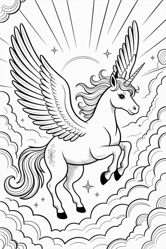 Fantasy Coloring Pages Free Printable