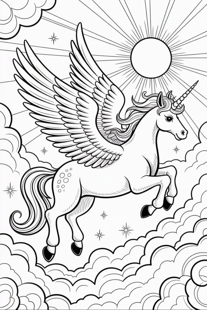 Fantasy Coloring Pages Free Printable