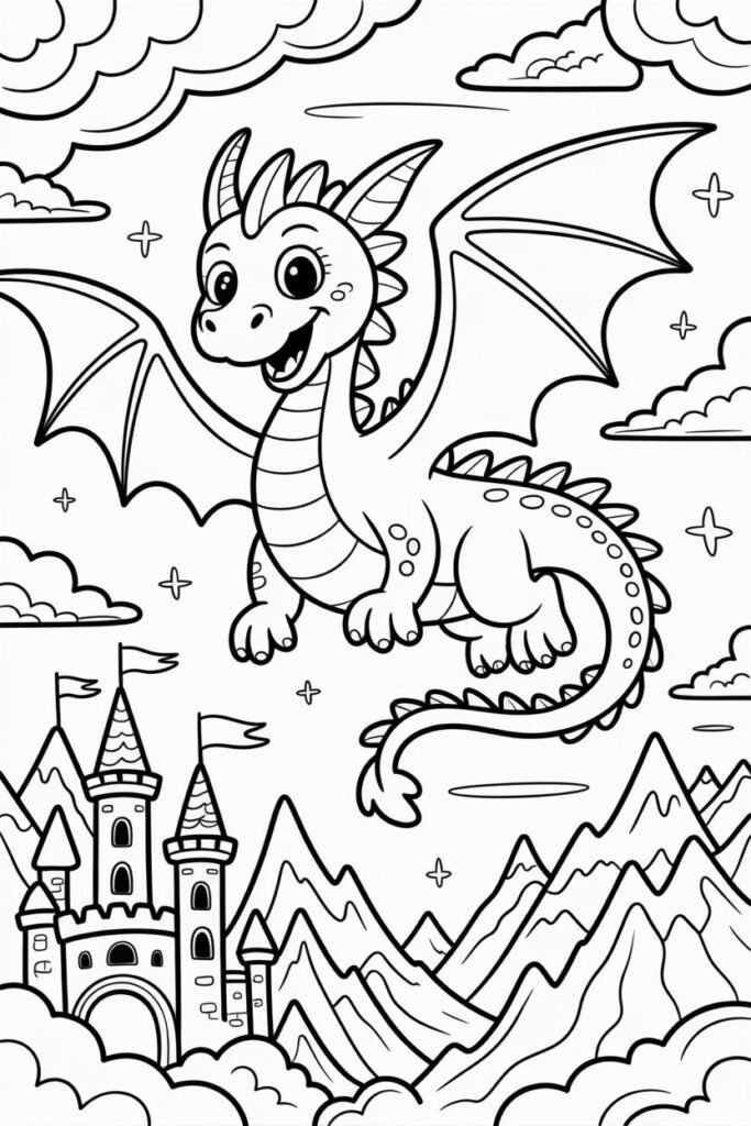 Fantasy Coloring Pages Free Printable