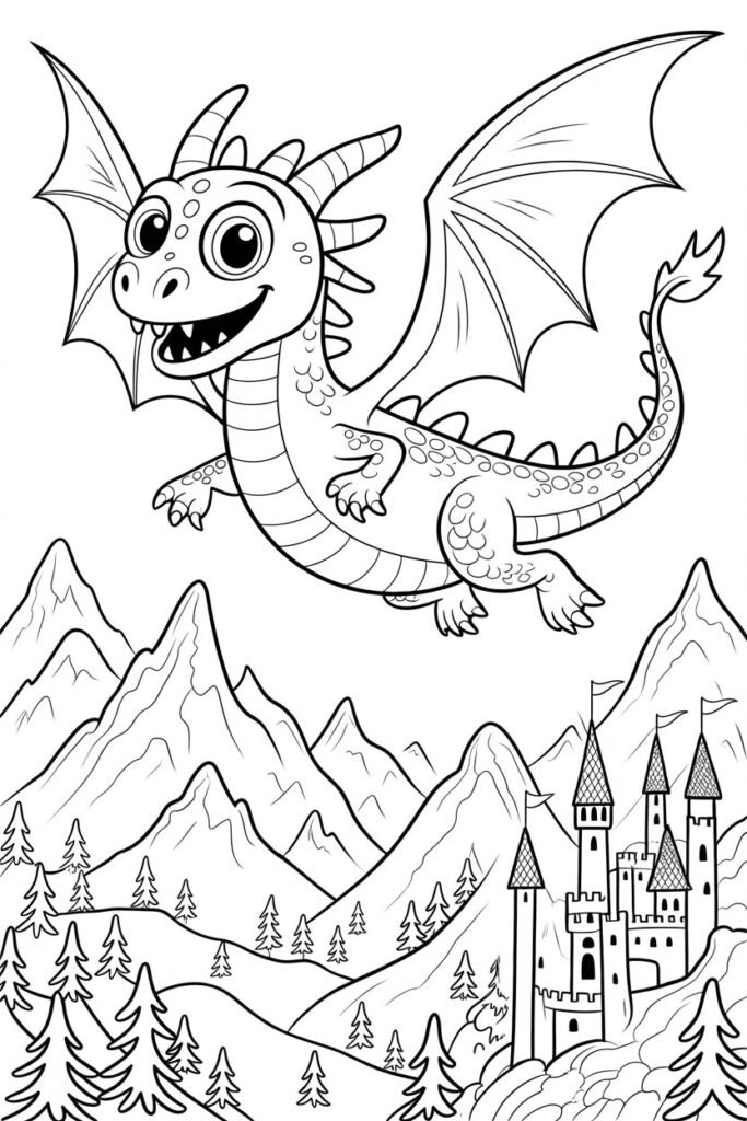 Fantasy Coloring Pages Free Printable
