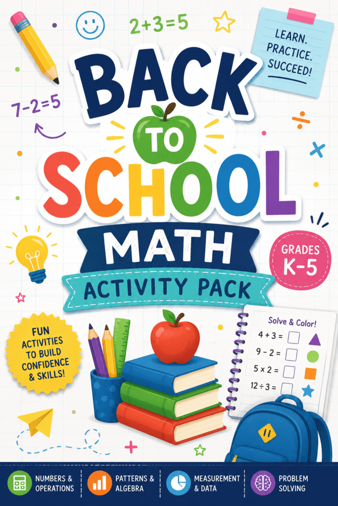 Math Worksheets and Activities Free Printables