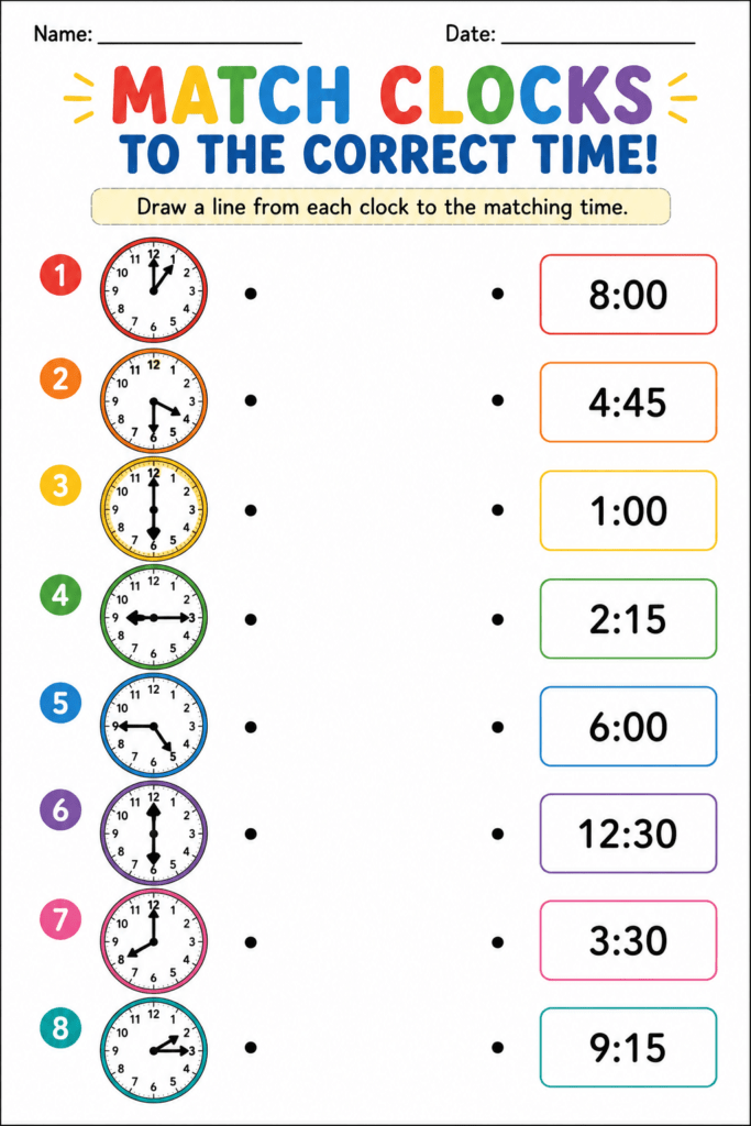 Math Worksheets and Activities Free Printables