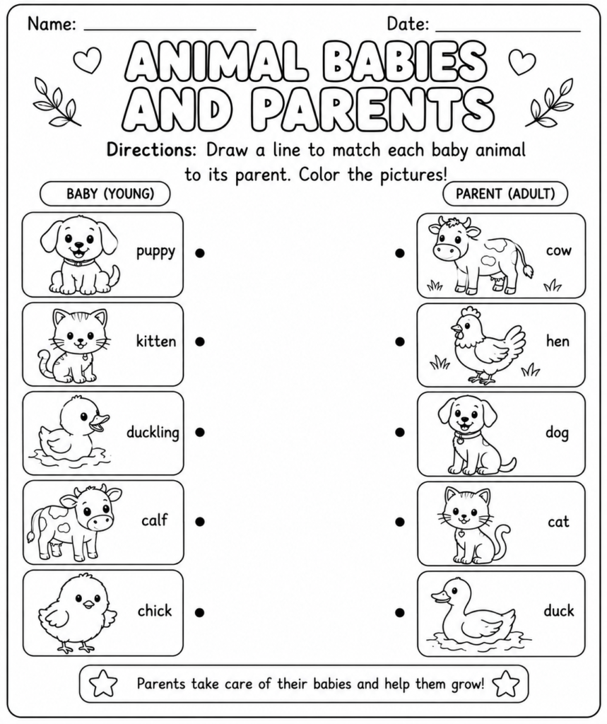 science worksheets free printable