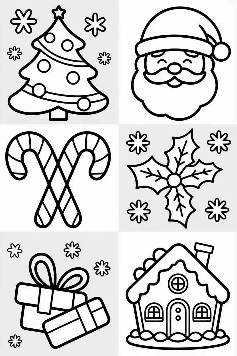 Christmas - Christmas Coloring Pages Free Printable (4)