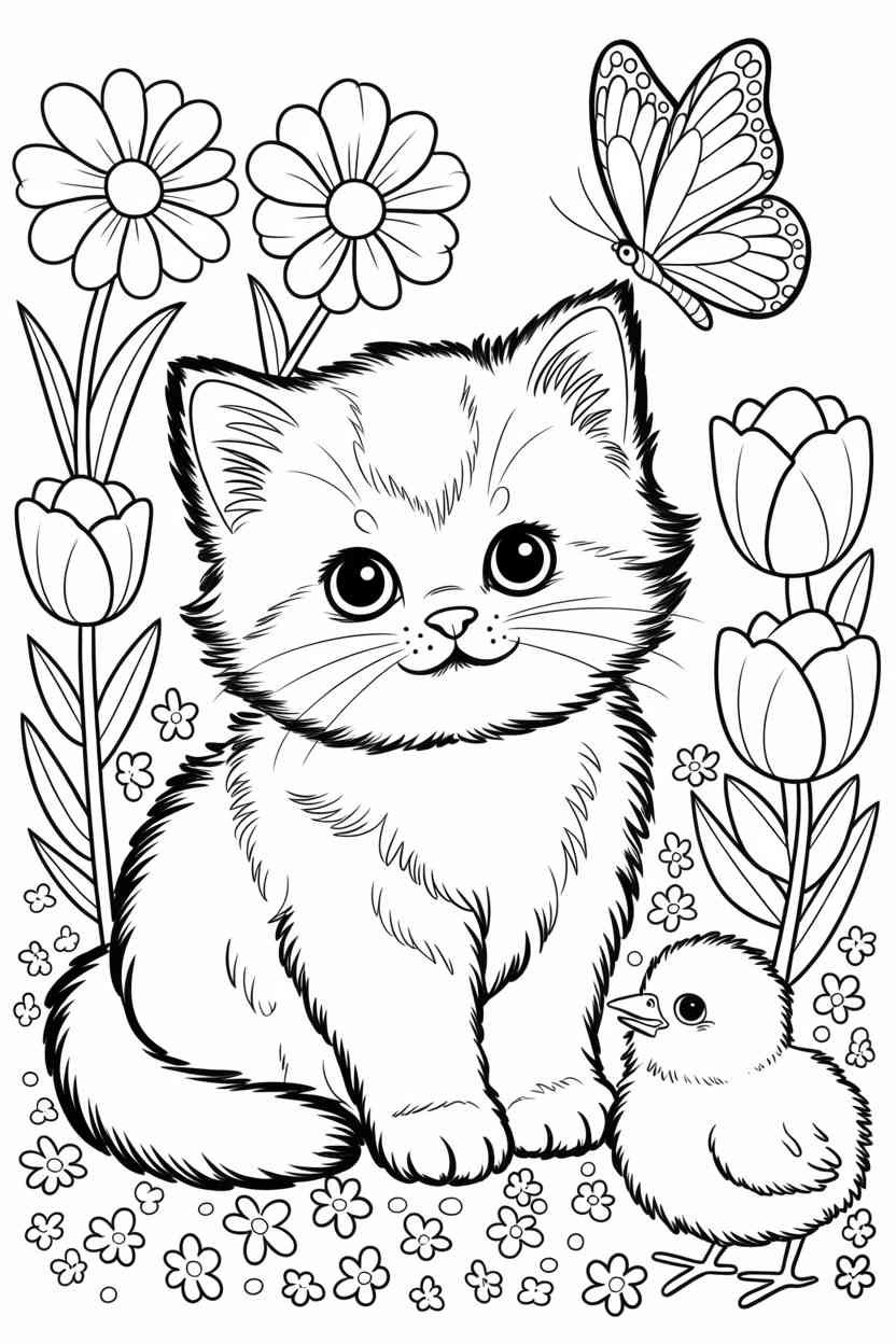 Cat fun - Free Printable Cat Coloring Pages: Fun for Kids and Cat Lovers