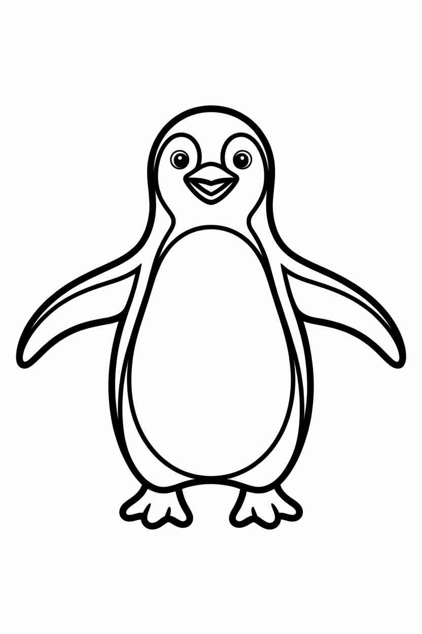 Penguin - Free Printable Penguin Coloring Pages For kids