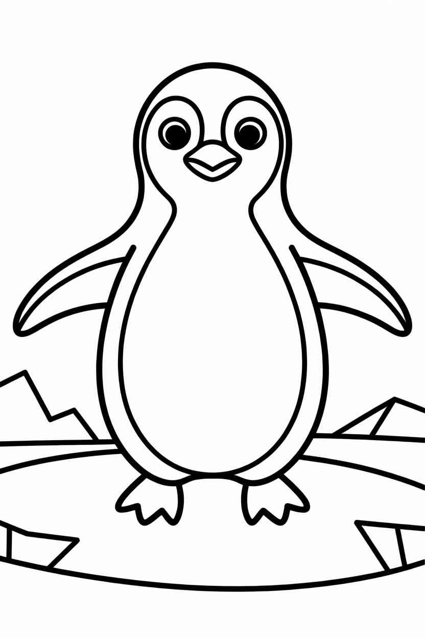 Penguin - Free Printable Penguin Coloring Pages For kids (2)