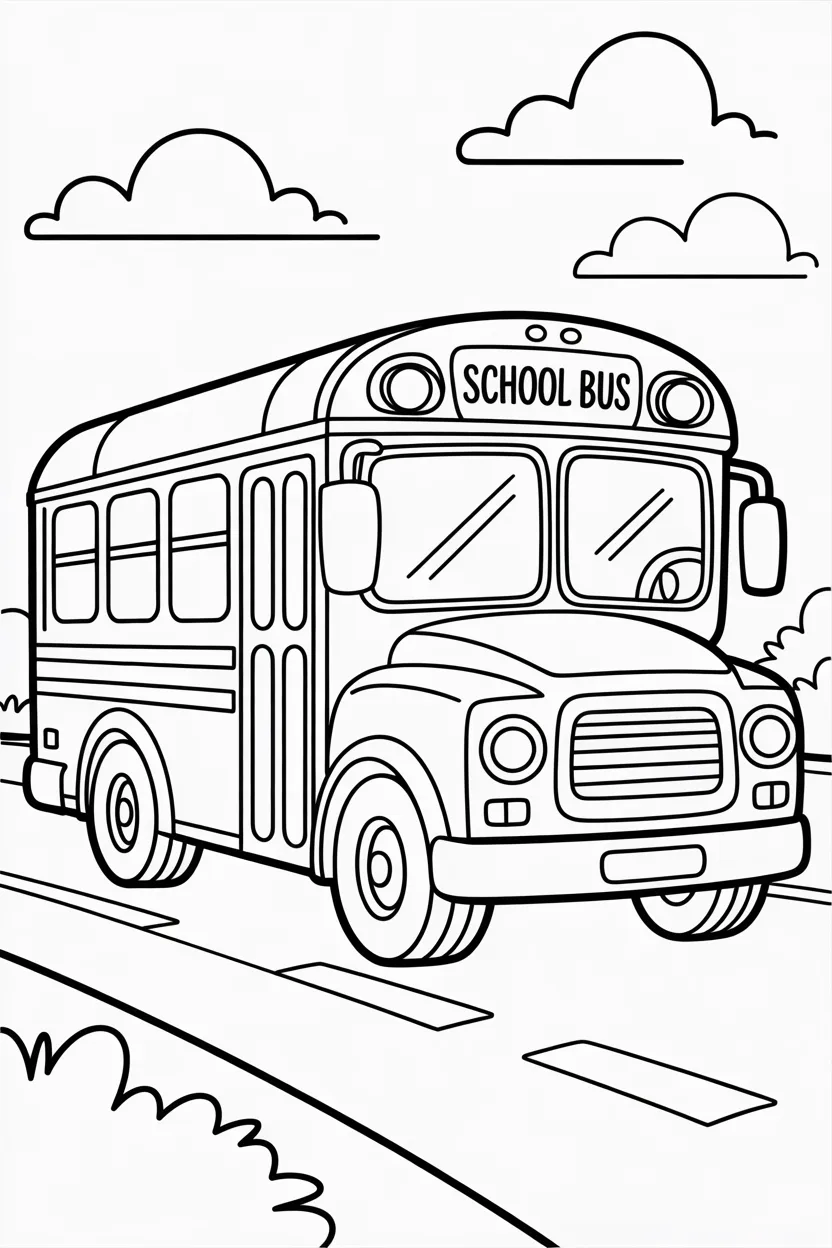 Transportation vehicle Design 1 - Transportation Vehicle coloring pages free printable (2)
