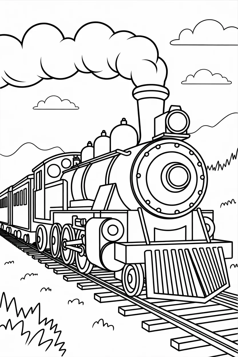 Transportation vehicle Design 1 - Transportation Vehicle coloring pages free printable (3)