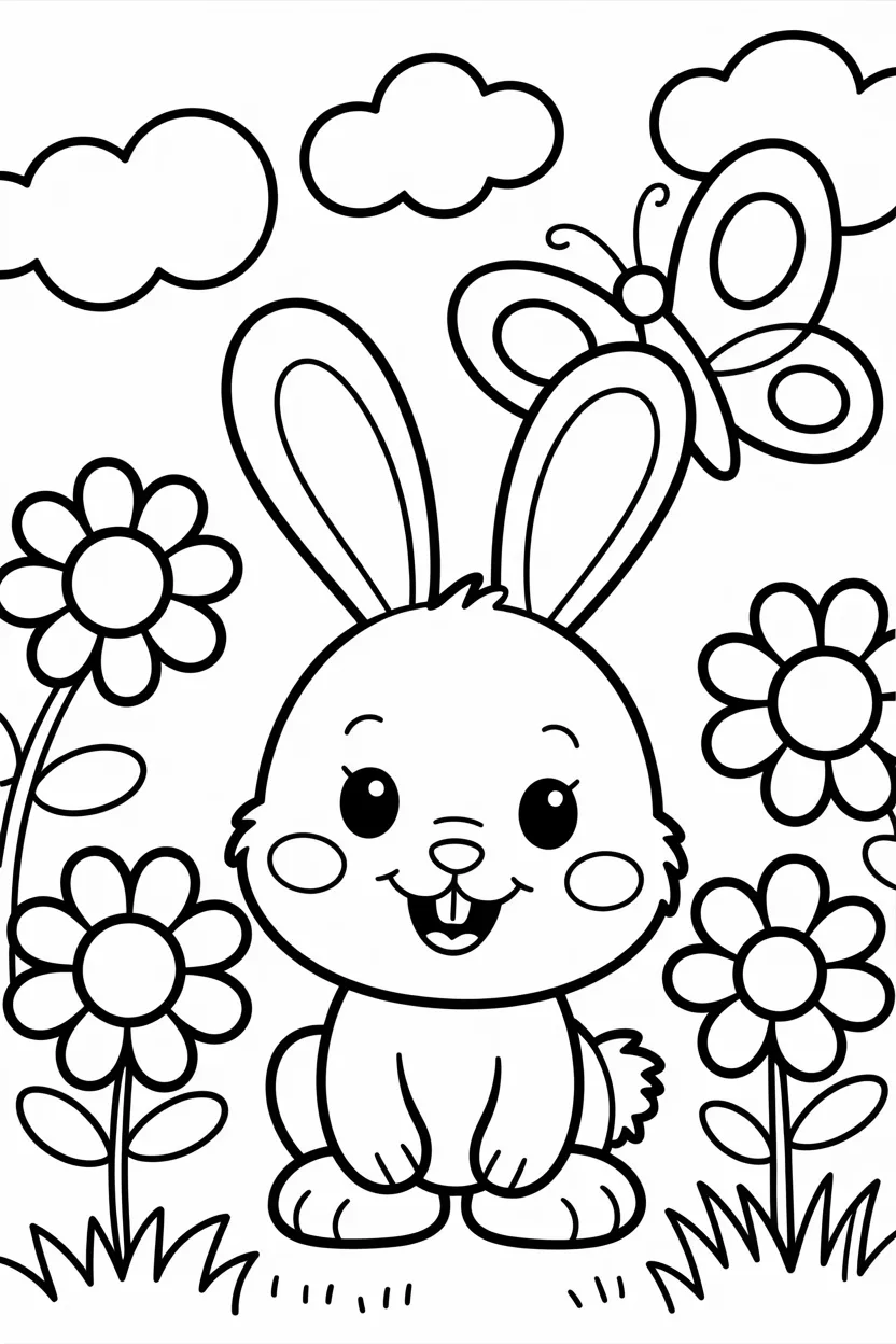 Kids Design 2 - Kids Coloring Pages Free Printable - Children