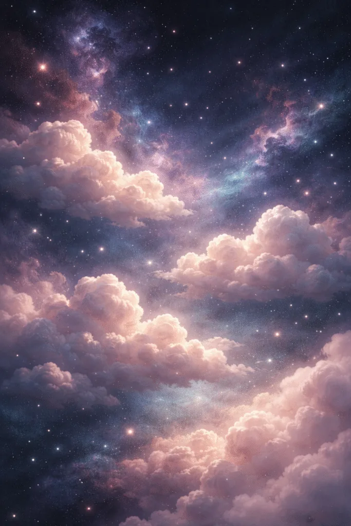 Celestial clouds cosmic expanse - Aesthetic Wallpapers for Mobile - Stunning Ideas